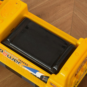 English Elm No Battery Needed Kids 2 in 1 Ride on Excavator Digger with Claw Lights Music W2225P155627