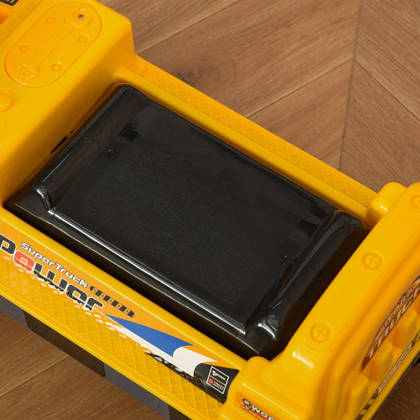 English Elm No Battery Needed Kids 2 in 1 Ride on Excavator Digger with Claw Lights Music W2225P155627