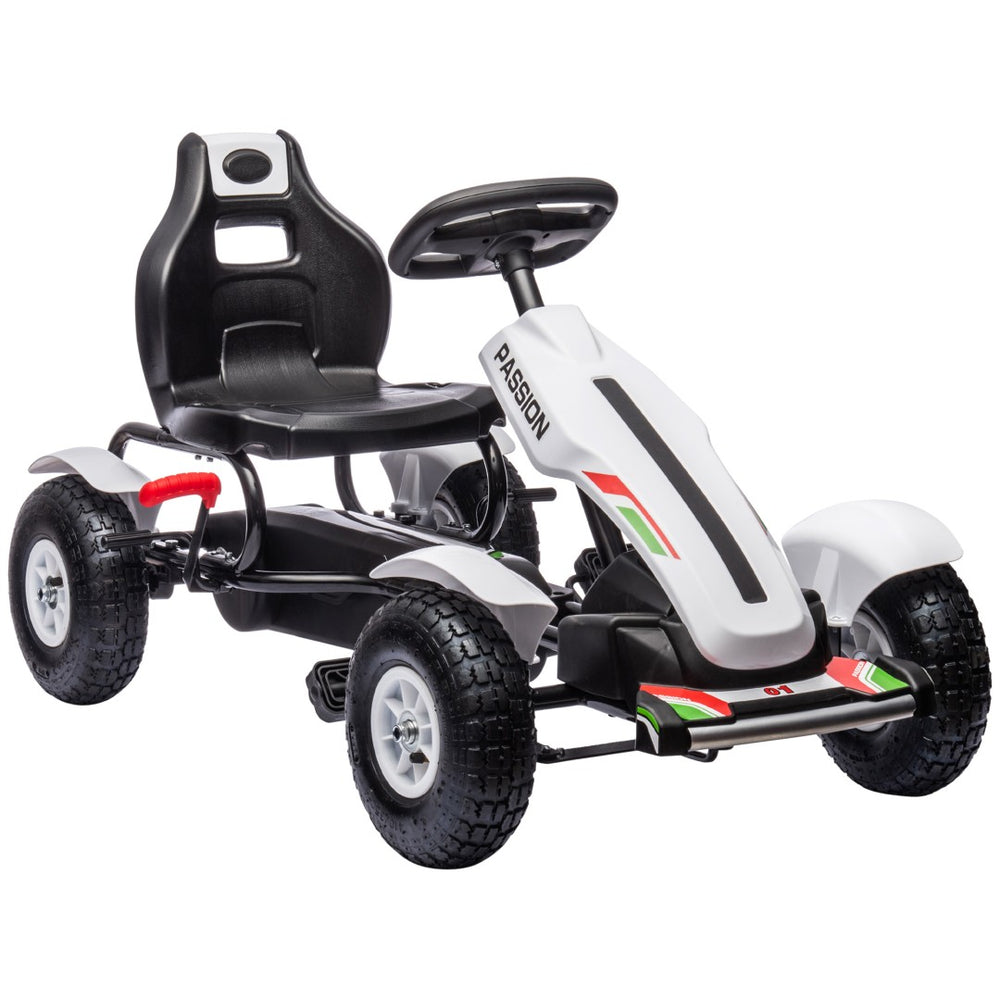 English Elm Youth Steel Frame Kick Scooter with Dual Caliper Brakes and 12 Inch Inflatable Tires W2225P155614