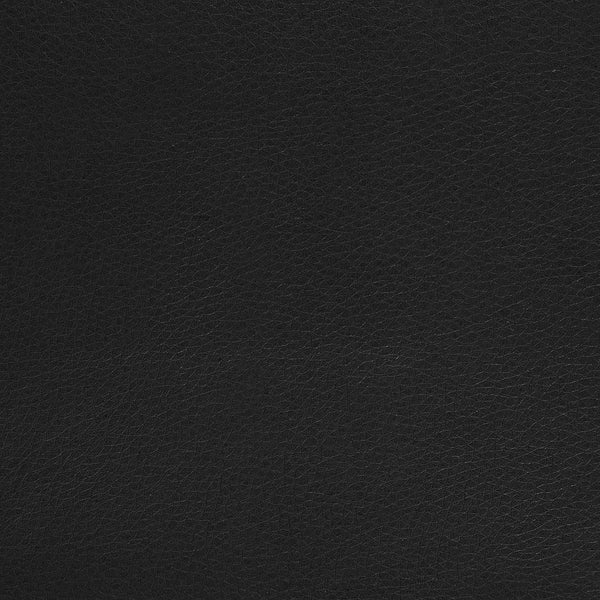 English Elm Black Modern Height-Adjustable Rolling Office Chair with Chrome Arms & Base, Sleek Seamed Leatherette Design B062P153791