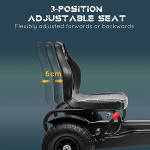 English Elm Youth Steel Frame Kick Scooter with Dual Caliper Brakes and 12 Inch Inflatable Tires W2225P155615