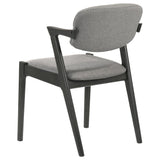 English Elm Brown Grey and Black Dining Chair (Set Of 2)