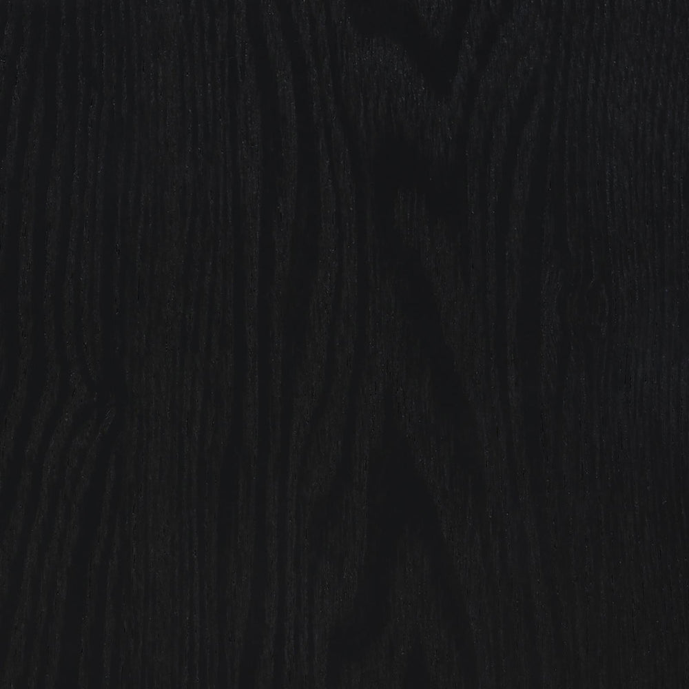 English Elm Black Channeled Sloped Arm Swivel Chair — Sleek Black Faux Leather Dining Seat with Gunmetal Base, Plush Comfort B062P153911