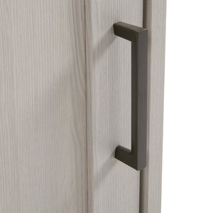 English Elm HOMCOM Rustic Hall Tree Bench with Shoe Storage & Coat Rack, Wood Grain Accent, Sturdy 264 lb Seat W2225P156085