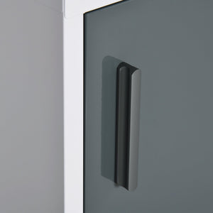 English Elm Kleankin Locking Bathroom Medicine Cabinet With Shelves - Secure, Wall-Mounted Storage For Safety W2225P156113