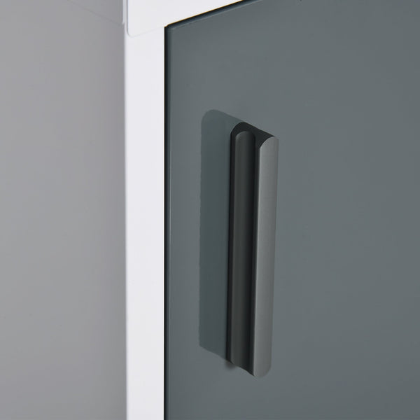 English Elm Kleankin Locking Bathroom Medicine Cabinet With Shelves - Secure, Wall-Mounted Storage For Safety W2225P156113