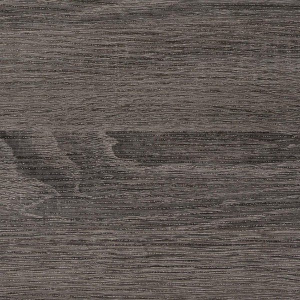 English Elm Grey Oak Transitional Twin Panel Bed with Grey Oak & Black Plank Headboard, Engineered Veneer Finish — Sturdy 600 lb Capacity, Box Spring Required B062S00288