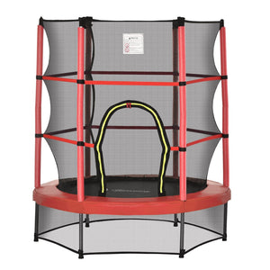 English Elm 5ft Kids Springless Trampoline Bungee Cord Bounce with Safety Net Toddler Play W2225P156185