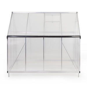 English Elm 6x8 Polycarbonate Walk-in Greenhouse Aluminum Frame Four Season Backyard Garden W2181P156139