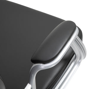 English Elm Vinsetto Pu Leather Desk Chair - Ergonomic, Adjustable Height, Stylish Button-Tufted Design & Swivel Mobility W2225P156106-GIGA