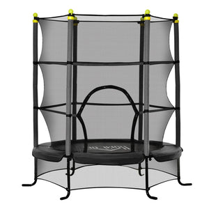 English Elm Soozier Kids Trampoline Bungee Spring Free Safety Net Indoor Outdoor Bouncer W2225P156305