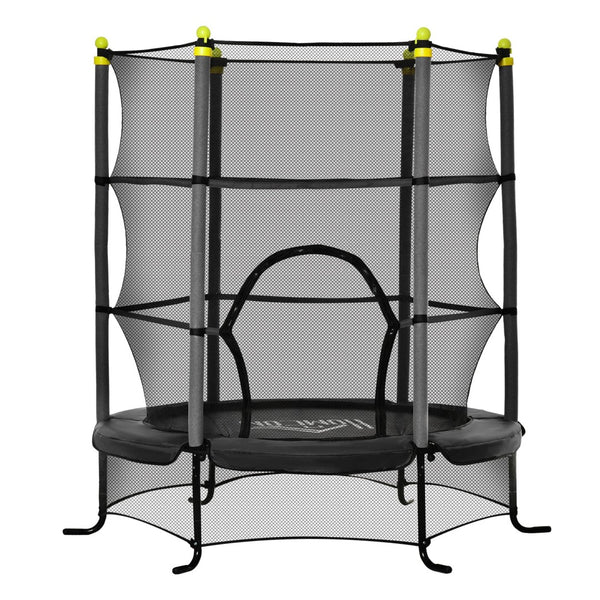 English Elm Soozier Kids Trampoline Bungee Spring Free Safety Net Indoor Outdoor Bouncer W2225P156305