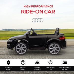 English Elm Aosom Licensed Audi Tt Rs 6v Kids Ride on Car with Remote Suspension and Music W2225P156314