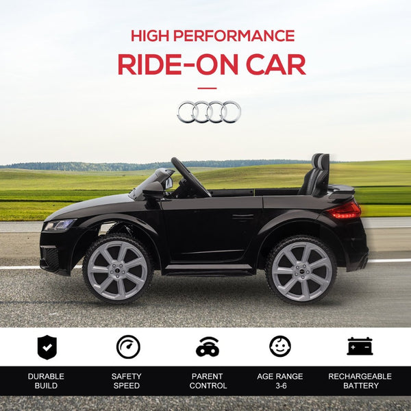 English Elm Aosom Licensed Audi Tt Rs 6v Kids Ride on Car with Remote Suspension and Music W2225P156314