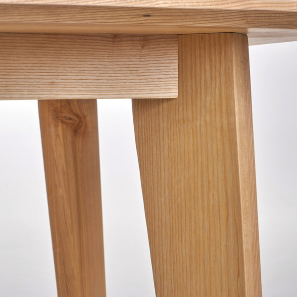 English Elm Christopher Knight Home® - ATHENS Solid Wood Dining Table in Natural Ash Finish — Seats 6, Durable Holiday-Ready Kitchen Centerpiece 60905.00