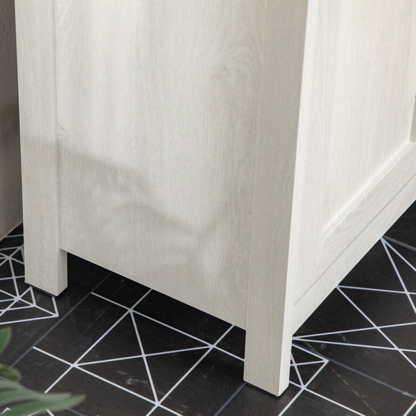 English Elm Kleankin Modern Under-Sink Cabinet, Stylish Freestanding Bathroom Storage With Adjustable Shelf & Doors W2225P156382