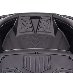 English Elm Aosom 12v Toddler Ride on Bumper Car with Dual Motors 360 Spin Led Glow Black W2225P156331