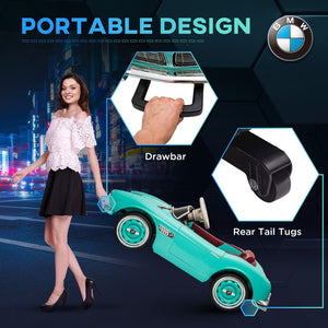 English Elm Aosom Bmw 507 Licensed Kids 12v Ride on Car with Remote Suspension and Retro Style W2225P156322