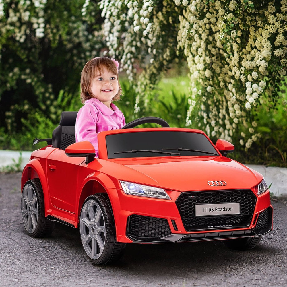English Elm Aosom Licensed Audi Tt Rs 6v Kids Ride on Car with Remote Suspension and Music W2225P156330