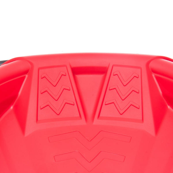 English Elm Aosom 12v Toddler Ride on Bumper Car with Dual Motors 360 Spin Led Glow Red W2225P156329