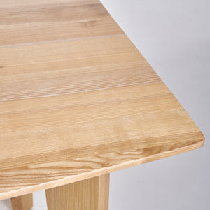 English Elm Christopher Knight Home® - ATHENS Solid Wood Dining Table in Natural Ash Finish — Seats 6, Durable Holiday-Ready Kitchen Centerpiece 60905.00