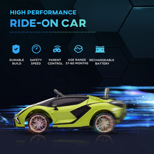 English Elm Aosom Mercedes Slc 300 Kids 12v Ride on Car with Remote Suspension and Lights W2225P156348