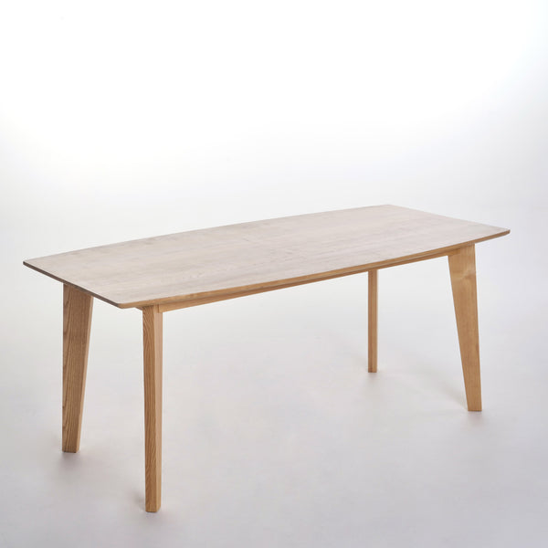 English Elm Christopher Knight Home® - ATHENS Solid Wood Dining Table in Natural Ash Finish — Seats 6, Durable Holiday-Ready Kitchen Centerpiece 60905.00