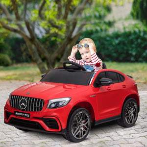 English Elm Aosom Bmw 507 Licensed Kids 12v Ride on Car with Remote Suspension and Retro Style Red W2225P156321