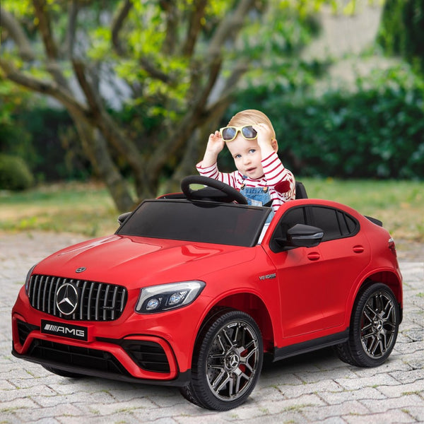 English Elm Aosom Bmw 507 Licensed Kids 12v Ride on Car with Remote Suspension and Retro Style Red W2225P156321