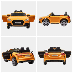 English Elm Aosom Licensed Audi Tt Rs 6v Kids Ride on Car with Remote Suspension and Music W2225P156326