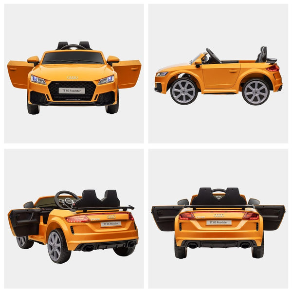 English Elm Aosom Licensed Audi Tt Rs 6v Kids Ride on Car with Remote Suspension and Music W2225P156326