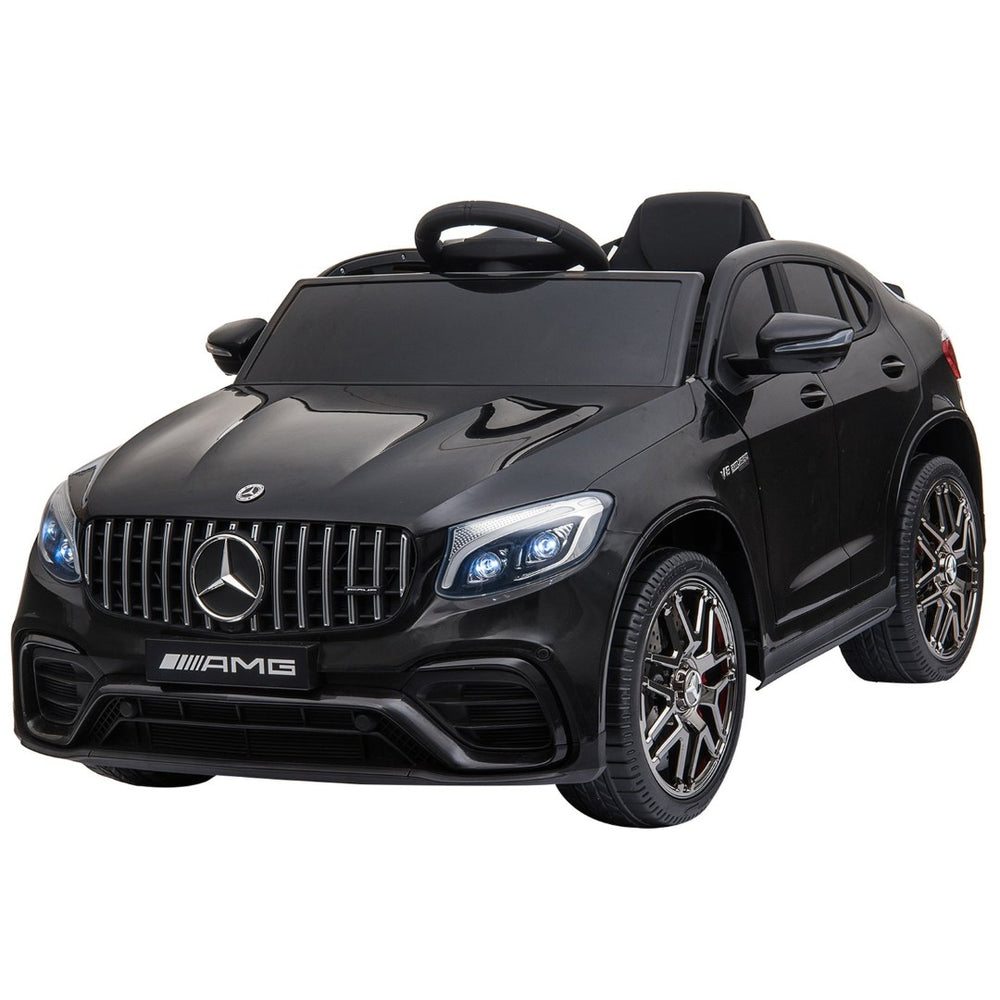 English Elm Aosom Bmw 507 Licensed Kids 12v Ride on Car with Remote Suspension and Retro Style Black W2225P156315