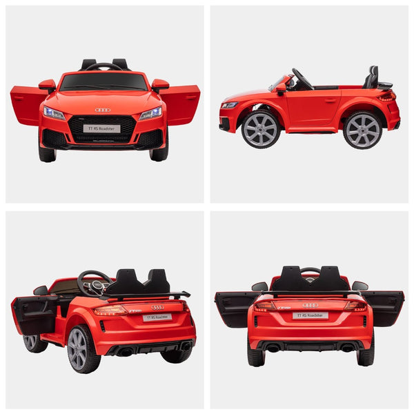 English Elm Aosom Licensed Audi Tt Rs 6v Kids Ride on Car with Remote Suspension and Music W2225P156330