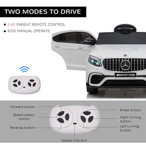 English Elm Aosom Bmw 507 Licensed Kids 12v Ride on Car with Remote Suspension and Retro Style W2225P156324