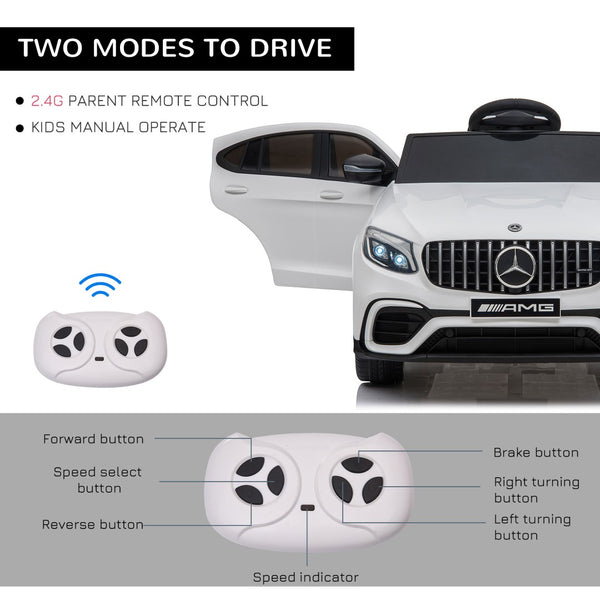 English Elm Aosom Bmw 507 Licensed Kids 12v Ride on Car with Remote Suspension and Retro Style W2225P156324