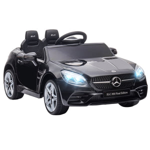 English Elm Aosom Mercedes Slc 300 Kids 12v Ride on Car with Remote Suspension and Lights W2225P156313