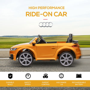 English Elm Aosom Licensed Audi Tt Rs 6v Kids Ride on Car with Remote Suspension and Music W2225P156326