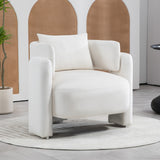 Hearth and Haven Modern Design Velvet Lounge Chair, Single Sofa with Pillows For Living Room, Bedroom W2215P147881