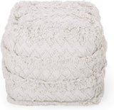 Christopher Knight Home® - Noble House - Woven Cotton Pouf