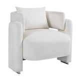 Hearth and Haven Modern Design Velvet Lounge Chair, Single Sofa with Pillows For Living Room, Bedroom W2215P147881