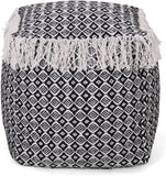 Christopher Knight Home® - Noble House - Woven Cotton Pouf