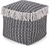 Christopher Knight Home® - Noble House - Woven Cotton Pouf