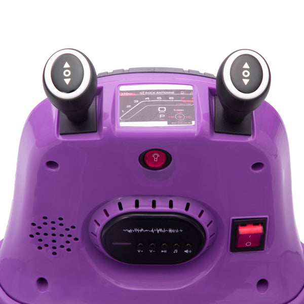 English Elm 12v Snail Ride on Bumper Car for Toddlers with Remote Led Lights Music Spin Play W2181P156753
