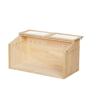 English Elm Middle Pine Wood Small Animal Habitat with Clear Acrylic Front Panel for Easy Viewing W2181P156758