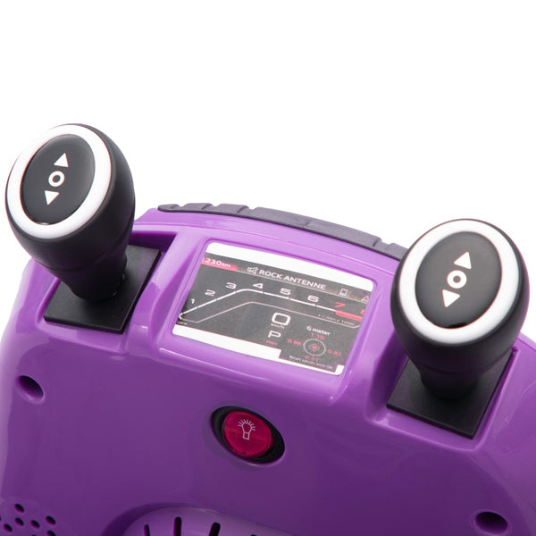 English Elm 12v Snail Ride on Bumper Car for Toddlers with Remote Led Lights Music Spin Play W2181P156753
