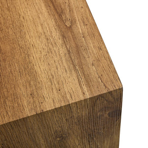 English Elm Modern MDF coffee table with textured grain finish, durable easy-assemble design for stylish living rooms Wood W1151P194277