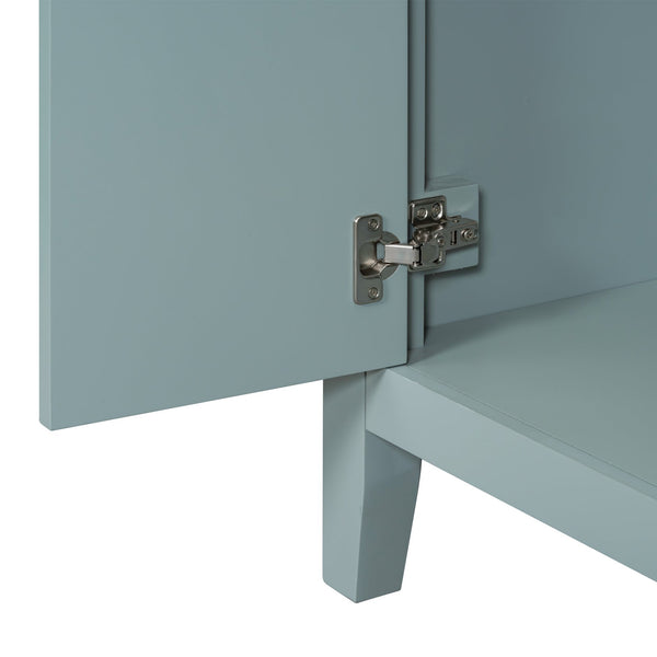 English Elm 36" Bathroom Vanity With Sink Combo - Stylish Green Cabinet, Solid Frame & Modern Design For Elegance N725P246491G