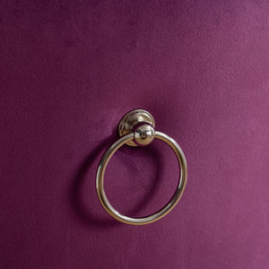 English Elm Nikki Elegant Tufted Velvet Dining Chair with Solid Wood Frame, High-Density Foam & Steel Spring Purple W1143P151489