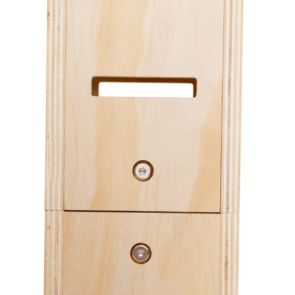 English Elm 9' Floor to Ceiling Pine Cat Tree Multi Level Climbing Tower with Flannel Perch Shelves W2181P156876