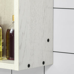 English Elm Kleankin 24.75" X 25.5" Wall-Mounted Medicine Cabinet With Mirror & Shelves – Space-Saving Storage Solution W2225P157926